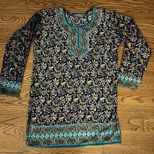 SOL Tunic or Swim‎ Cover Up One Size Beachy Boho